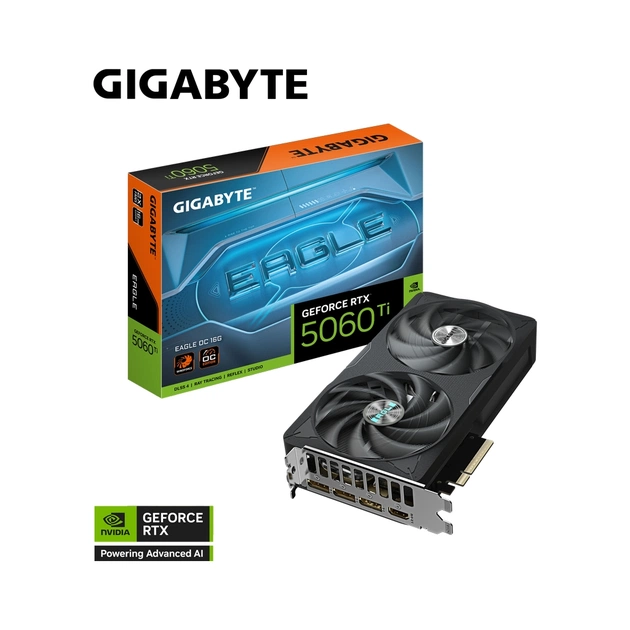 Відеокарта GIGABYTE GeForce RTX5060Ti 16Gb EAGLE OC (GV-N506TEAGLE OC-16GD) - picture 10