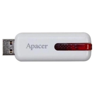 USB флеш накопичувач Apacer 32GB AH326 White RP USB 2.0 (AP32GAH326W-1) зображення 1