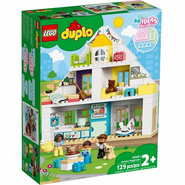 Конструктор LEGO DUPLO Town Модульний іграшковий будиночок 129 деталей (10929) - зображення 1