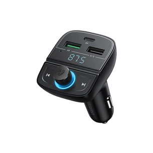 FM модулятор Ugreen CD229 Bluetooth Car Charger (5.0+PD+QC3.0+USB Flash Drive+TF (CD229) зображення 1