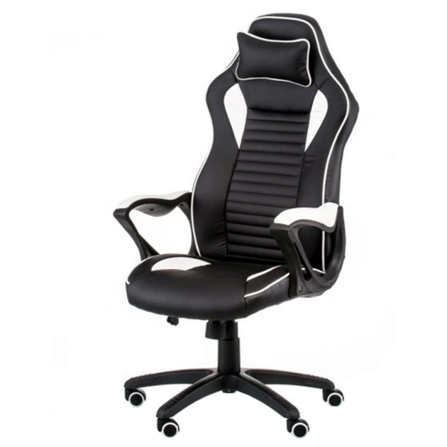 Кресло игровое Special4You Nero black/white (E5371) - изображение 1