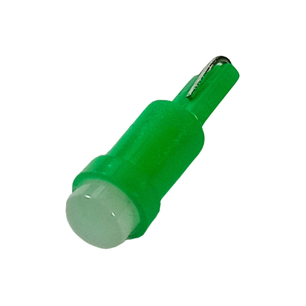 Автолампа Zollex LED T5 12V Green WG20104 - зображення 1