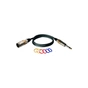 Мікрофонний кабель RockCable Microphone Cable - XLR (m) / TS Jack 1m (RCL 30381 D6 M) - preview 1