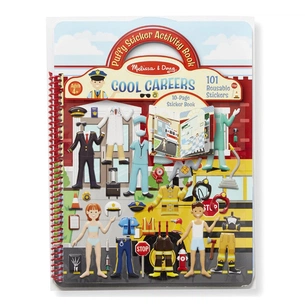 Набір для творчості Melissa&Doug Об'ємні багаторазові наліпки Професії (MD9426) зображення 1