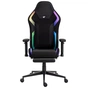 Крісло ігрове GT Racer X-2403 Black (X-2403 Black RGB) - зменшене зображення 3