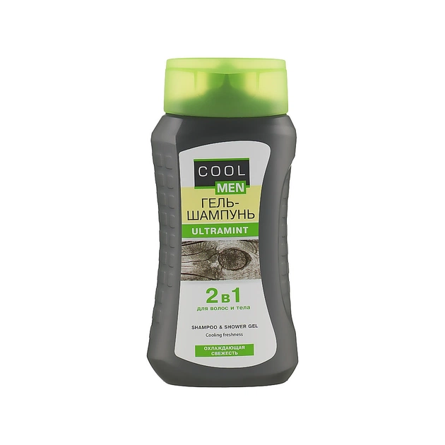Гель для душу Cool Men Ultramint 2 в 1 250 мл (4823015936197) - зображення 1
