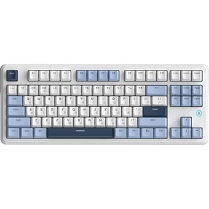 Клавіатура Ajazz AK870 V2 Flying Fish Switch USB UA White/Blue (AK870-V2-FF-BWB) зображення 1