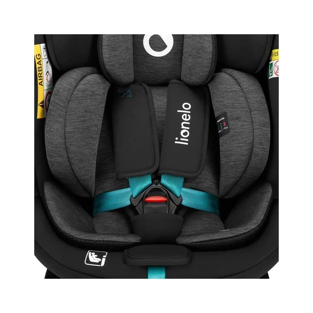 Автокрісло Lionelo Navy I-Size Black Turquoise (LO-NAVY I-SIZE BLACK TURQUOISE) - picture 7