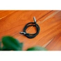 Дата кабель USB-C to USB-C 1.2m with display 240W black Verbatim (31849) - зменшене зображення 5