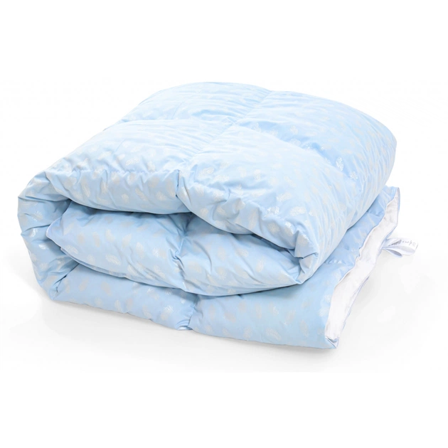 Ковдра MirSon пухова №1855 Bio-Blue 90% пух Зима + 220x240 (2200003014280) - изображение 1
