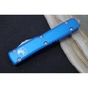 Ніж Microtech Ultratech Double Edge Stonewash Blue (122-10BL) - зменшене зображення 9