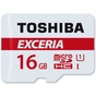 Карта пам'яті Toshiba 16GB microSDHC Class 10 UHS| (THN-M301R0160EA) - зменшене зображення 1