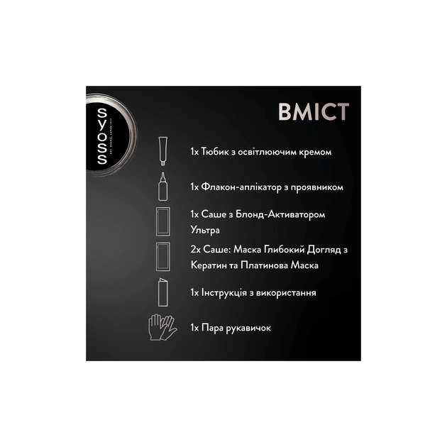 Фарба для волосся Syoss BL Permanent Coloration L13-5 - Платиновий освітлювач (9000100929882) - зображення 5