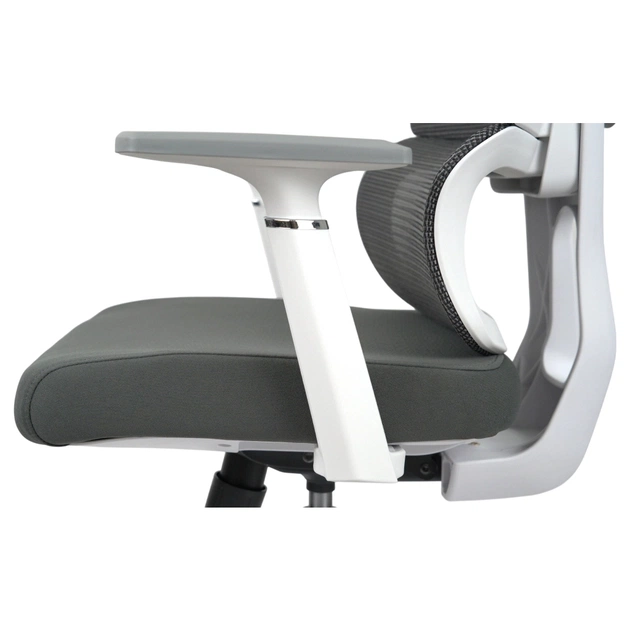 Офісне крісло Аклас Арктик WT R-SR Сірий (LVB-306 Grey OS-3006 Grey) (00144009) - зображення 12
