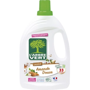 Гель для прання L'Arbre Vert Солодкий мигдаль 1.5 л (3450601039614) зображення 1