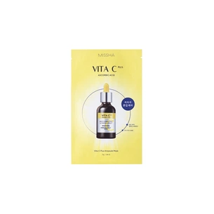 Маска для обличчя Missha Vita C Plus Ampoule Mask Тканинна 27 г (8809747944040) зображення 1
