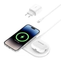Зарядний пристрій Belkin 2in1 15W Pad Qi2 white (WIZ021VFWH) - зменшене зображення 4