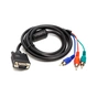 Перехідник VGA (M) to 3*RCA (M), 1080p 1.0m PowerPlant (CA912001) - зменшене зображення 1