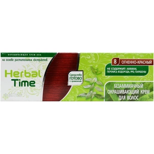 Хна Herbal Time 8 - Вогняно-червоний 75 мл (3800010501262) зображення 1