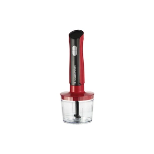 Блендер Russell Hobbs Hobbs заглибний Desire Red, 500Вт, чаша-500мл, вінчик, міні-подріб. (27140-56) изображение 1
