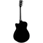 Гітара акустична Yamaha FS100C Black - зменшене зображення 2
