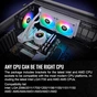 Система рідинного охолодження ThermalTake TH240 V2 ARGB Sync Snow Edition (CL-W364-PL12SW-A) - уменьшенное изображение 12