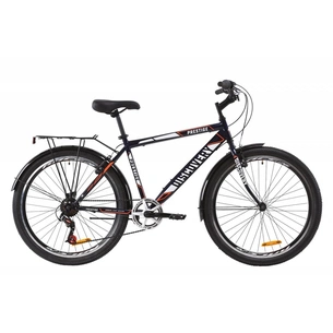 Велосипед Discovery 26" PRESTIGE MAN Vbr рама-18" St 2020 синьо-білий з помаранчевим (OPS-DIS-26-240) зображення 1