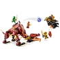 Конструктор LEGO Ninjago Вулканічний Дракон, що трансформує Хітвейва 479 деталей (71793) - зменшене зображення 3