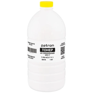 Тонер HP HCS-T, 1 кг, yellow Patron (PN-HCS-T-Y-1) зображення 1