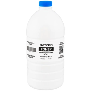 Тонер HP HCS-T, 1 кг, cyan Patron (PN-HCS-T-C-1) зображення 1