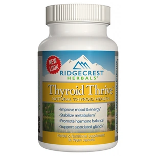 Мінерали Ridgecrest Herbals Комплекс для Підтримки щитовидної Залози, Thyroid Thrive, Ri (RCH191) зображення 1
