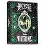 Гральні карти Bicycle Disney Villains (green) (ВР_БДВГ) - зменшене зображення 1