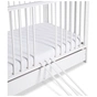 Ліжечко Klups Timi з шухлядою та поручнями безпеки 120 х 60 см Біле (TIMI3) - зменшене зображення 3
