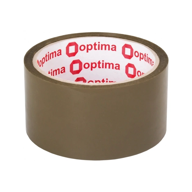 Скотч Optima 48 мм х 40 м х 440 мкм, коричневый (O45317) - изображение 1