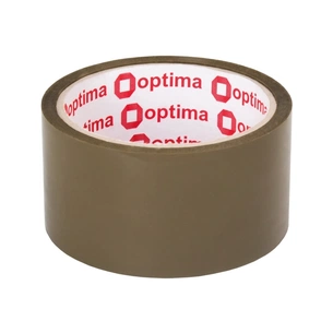 Скотч Optima 48 мм х 40 м х 440 мкм, коричневий (O45317) зображення 1