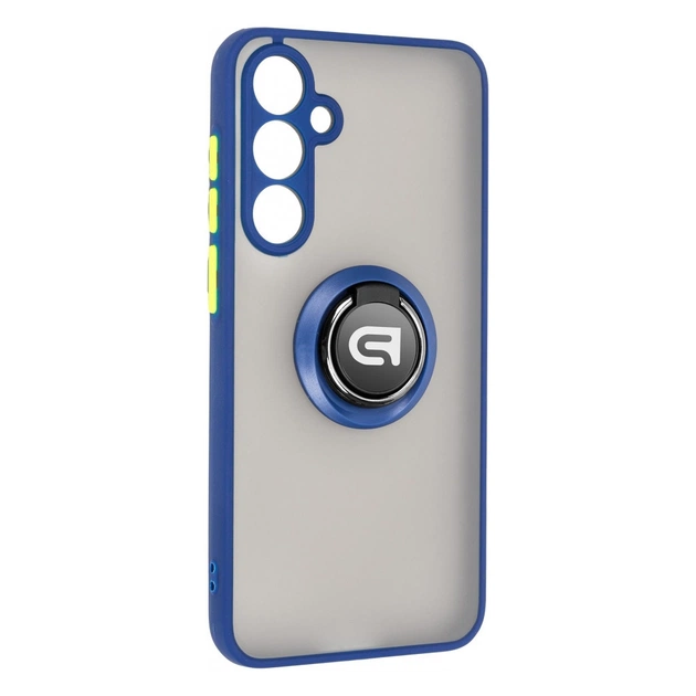 Чохол до мобільного телефона Armorstandart Frosted Matte Ring Samsung S23 FE 5G (SM-S711) Navy Blue (ARM72715) - зображення 1