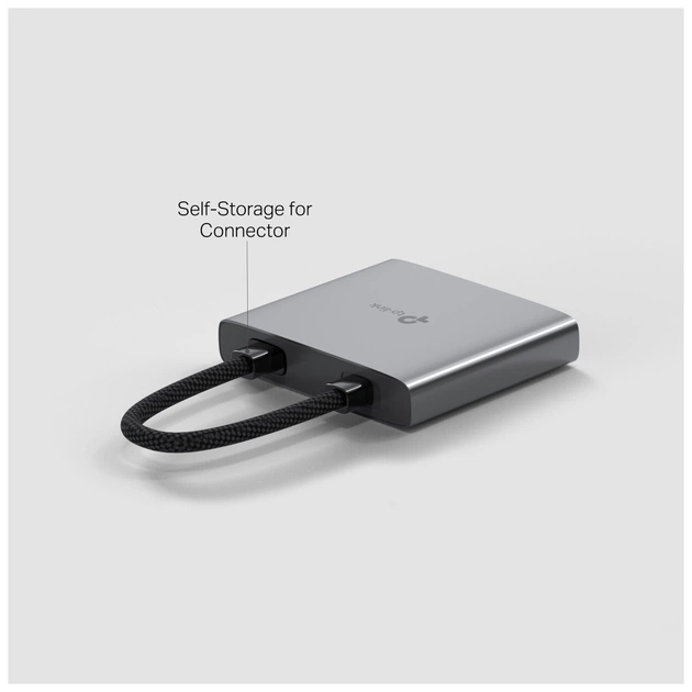 Концентратор TP-Link USB-C 3-in-1 1xUSB 3.0 + 1xUSB-C PD 100W + 1xHDMI (UH3020C) - picture 3