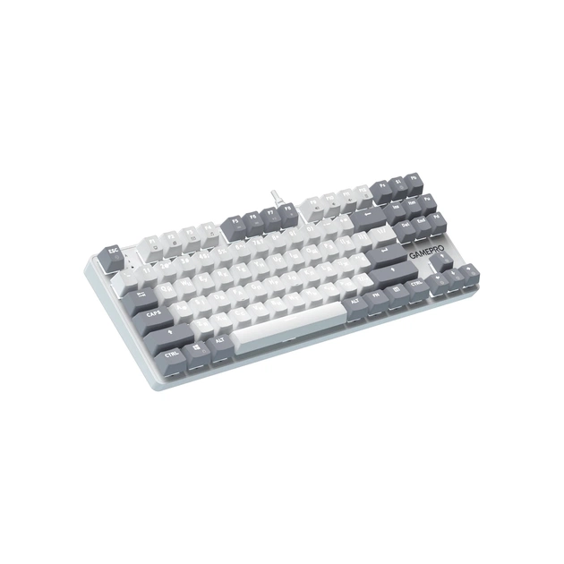 Клавіатура GamePro Genesis Metallic MK110W Outemu Red Switch USB UA White (MK110W) - зображення 3