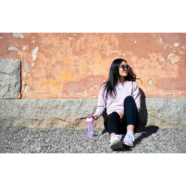 Шейкер спортивний SmartShake Slim 500ml Cotton Pink (10252501) - picture 7