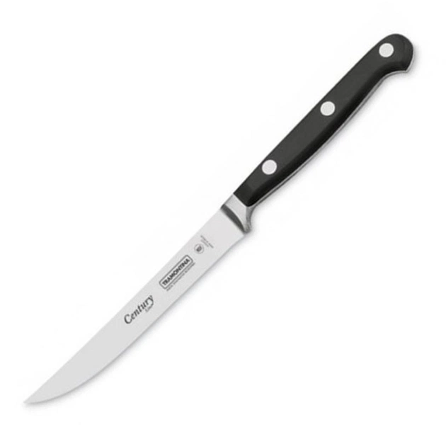 Кухонний ніж Tramontina Century для стейку 127 мм Black (24003/105) - изображение 1