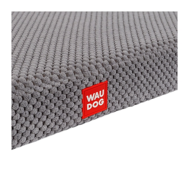 Лежак для тварин WAUDOG Relax Доріс велюр, зі знімним чохлом, 80х55 см сірий (131111) - picture 4