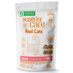 Сухий корм для кішок Nature's Protection Superior Care Red Cats Grain Free Herring 400 г (NPSC47781) зображення 1