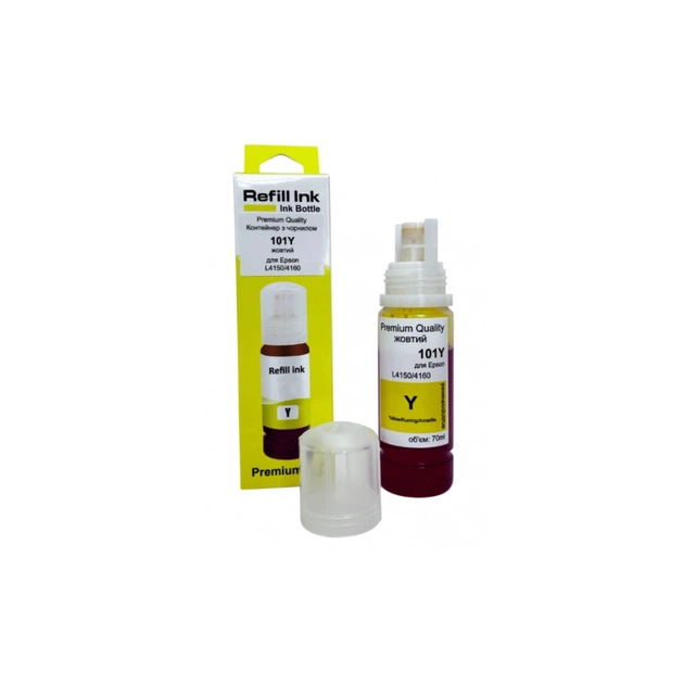 Чорнило Premium Quality Epson 101Y 70мл Yellow (70264889) - зображення 1