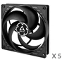 Кулер до корпусу Arctic P14 PWM PST, 5 шт (ACFAN00138A) - зменшене зображення 2
