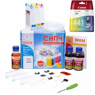 СБПЧ WWM Canon Pixma GM2040 + CL441 (IS.0132) зображення 1