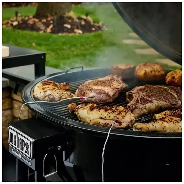Гриль-барбекю Weber Summit Kamado E6 61 cm Black (18201004) - picture 10