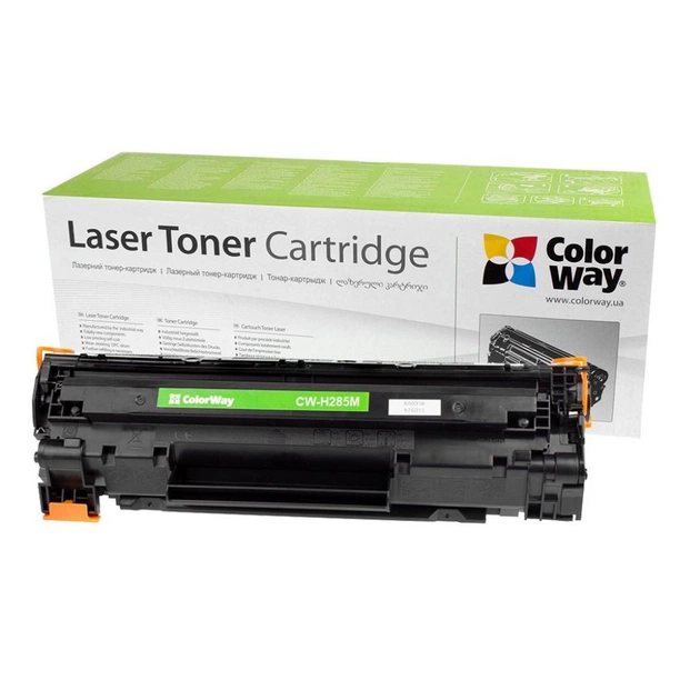 Картридж ColorWay для HP LJ P1102 (CE285A)+ тонер 3шт*TH-1005 (CW-H285M/TH-1005) - изображение 1