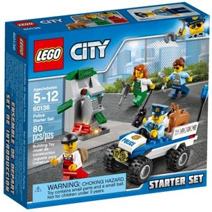Конструктор LEGO City Набір для початківців Поліція (60136) зображення 1