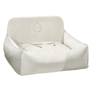 Автомобільне крісло для тварин Chloe's Home Berlin подвійне 68х48 см бежеве (CLH4913) зображення 1