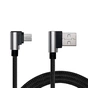 Дата кабель USB 2.0 AM to Micro 5P 1.0m Premium black REAL-EL (EL123500031) - уменьшенное изображение 4